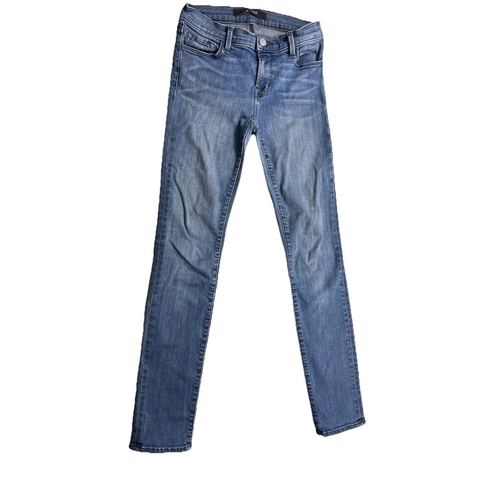 J Brand Utopia Skinny Jeans Womens Blue Stretch Denim Mid Rise Slim Fit Size 25